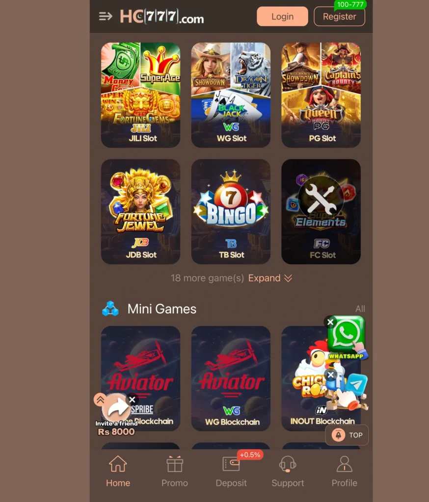 hc777 game apk
