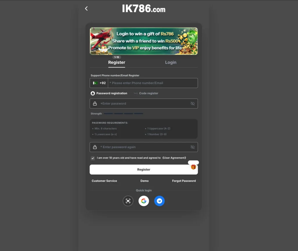 ik786 game download