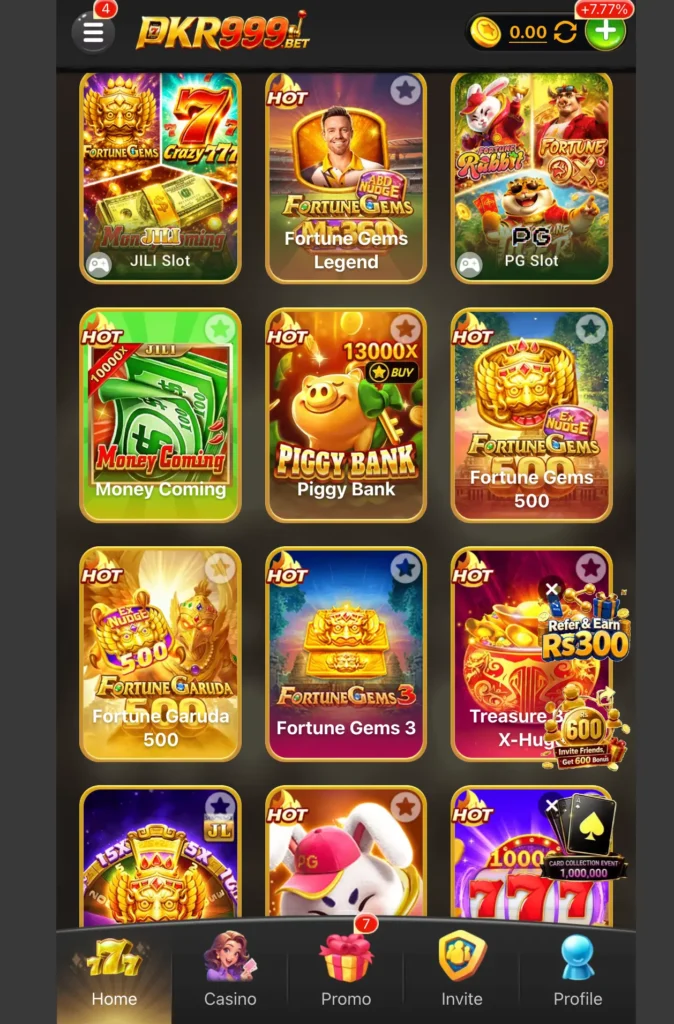 pkr999 game variteis